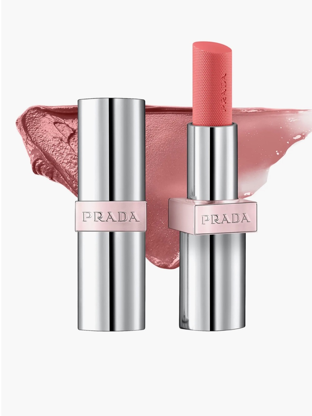 Prada Beauty Glowing Lip Oil Stick Lip Gloss U018 Natural Pink